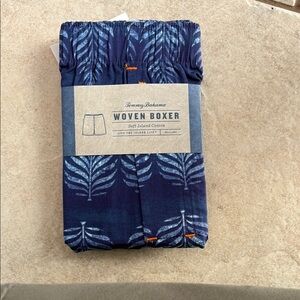 Tommy Bahama Blue Woven Boxers